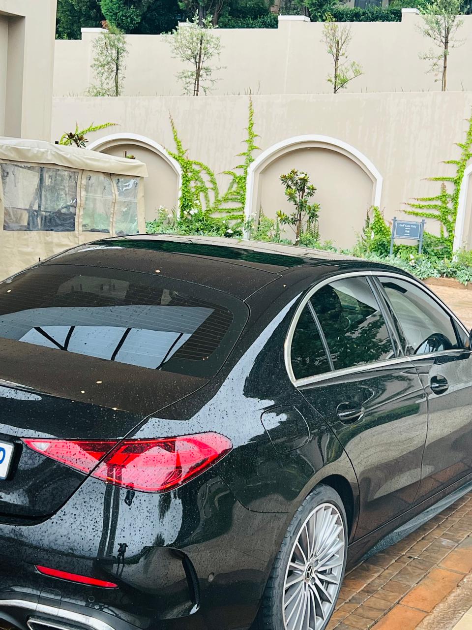 Mercedes C-Class rear view at estate
