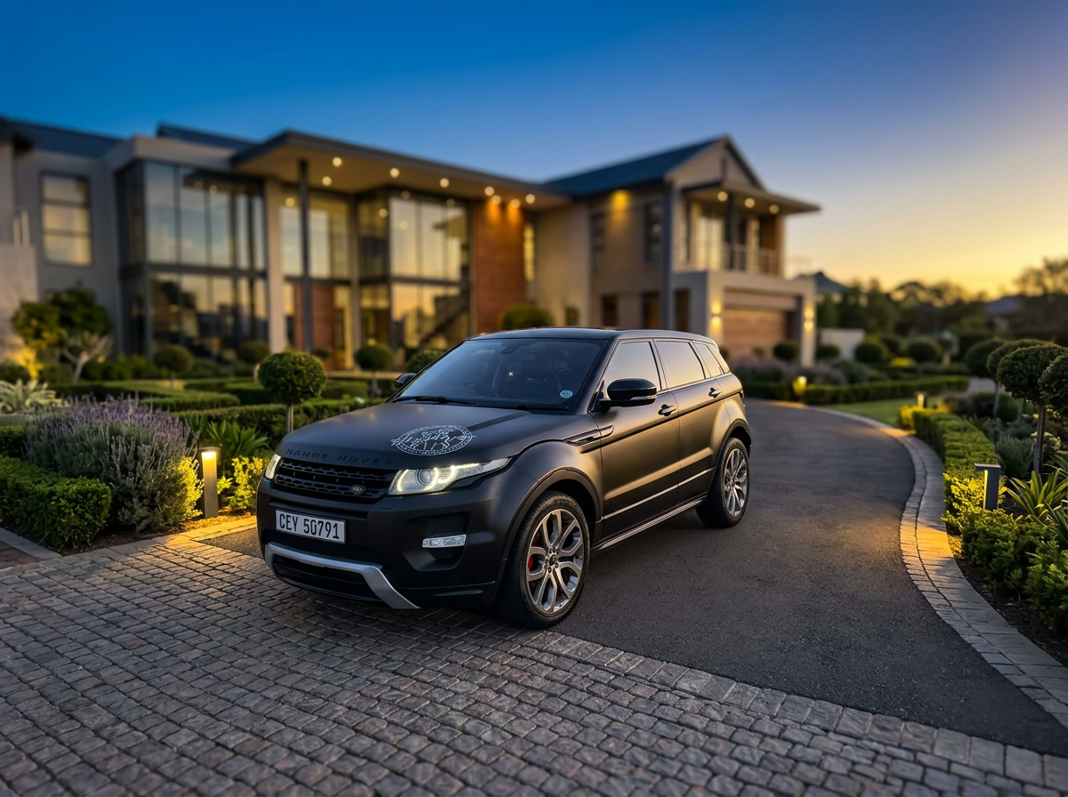 Luxury Sedan — Range Rover Evoque or Mercedes C-Class