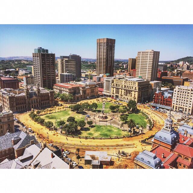 Church Square Pretoria walking tour historic centre